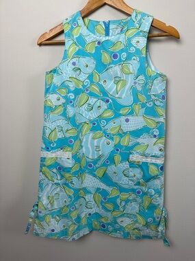 Vintage Lilly Pulitzer Girls Shift Dress. Size 12.